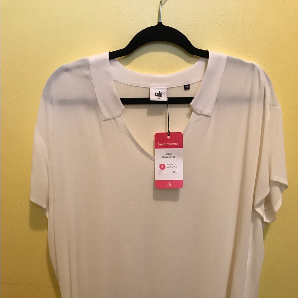 Classics new white top